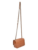 Luisa Vannini Geanta Postas Cotina piele naturala coniac