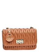 Luisa Vannini Geanta Postas Cotina piele naturala coniac