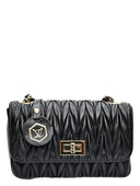 Luisa Vannini Geanta Postas Cotina piele naturala Negru