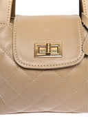 Luisa Vannini Geanta de mana  Noemi piele naturala Taupe