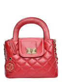 Luisa Vannini Geanta de mana  Noemi piele naturala Rosu