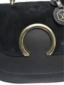 Borsa a mano Luisa Vannini Amaryllis in pelle naturale Nero