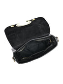 Borsa a mano Luisa Vannini Amaryllis in pelle naturale Nero