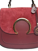 Luisa Vannini Geanta de mana  Amaryllis piele naturala Visiniu