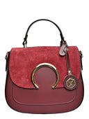 Luisa Vannini Geanta de mana  Amaryllis piele naturala Visiniu