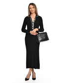 Luisa Vannini Geanta de mana  Venera piele naturala Negru