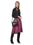 Luisa Vannini Geanta de umar Verena piele naturala Negru