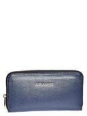Luisa Vannini Portofel Estelle piele naturala Albastru