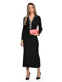 Luisa Vannini Portofel Estelle piele naturala rosu