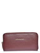 Luisa Vannini Portofel Estelle piele naturala Visiniu
