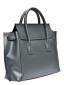 Luisa Vannini Geanta de mana  Mila piele naturala gri
