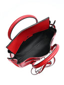 Luisa Vannini Geanta de mana  Mila piele naturala rosu