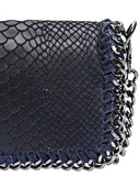 Luisa Vannini Geanta de umar Victoria piele naturala Albastru inchis