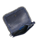 Luisa Vannini Geanta de umar Victoria piele naturala Albastru inchis