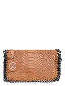 Luisa Vannini Geanta de umar Victoria piele naturala coniac