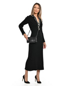 Luisa Vannini Geanta de umar Victoria piele naturala Negru