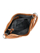 Luisa Vannini Geanta de umar Monika piele naturala coniac