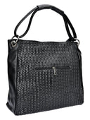 Luisa Vannini Geanta de umar Monika piele naturala Negru