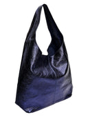 Luisa Vannini Geanta de umar Angelique piele naturala Albastru