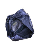 Luisa Vannini Geanta de umar Angelique piele naturala Albastru