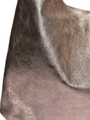 Luisa Vannini Geanta de umar Angelique piele naturala Bronz