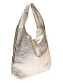 Luisa Vannini Geanta de umar Angelique piele naturala Auriu