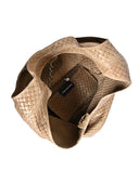 Luisa Vannini Geanta de umar Rosamund piele naturala Taupe