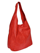 Luisa Vannini Geanta de umar Rosamund piele naturala rosu