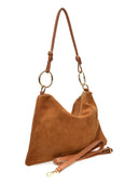 Luisa Vannini Geanta de umar  Freya piele naturala coniac