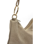 Luisa Vannini Geanta de umar  Freya piele naturala Taupe