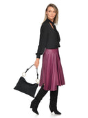 Luisa Vannini Geanta de umar  Freya piele naturala Negru