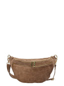 Luisa Vannini Geanta Postas Ariadna piele naturala Taupe