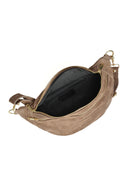 Luisa Vannini Geanta Postas Ariadna piele naturala Taupe