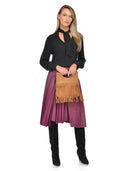 Luisa Vannini Geanta de mana  Nadia piele naturala coniac