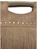 Luisa Vannini Geanta de mana  Nadia piele naturala Taupe