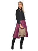 Luisa Vannini Geanta de mana  Nadia piele naturala Taupe