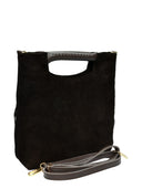 Luisa Vannini Geanta de mana  Nadia piele naturala Maro inchis