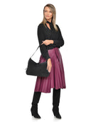 Luisa Vannini Geanta de umar Celeste piele naturala Negru