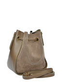 Luisa Vannini Geanta de umar Clotilde piele naturala Taupe