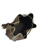 Luisa Vannini Geanta de umar Clotilde piele naturala Taupe