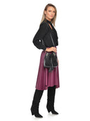 Luisa Vannini Geanta de umar Clotilde piele naturala Negru