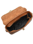 Luisa Vannini Geanta de mana  Harper piele naturala coniac