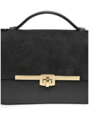 Luisa Vannini Geanta de mana  Harper piele naturala Negru