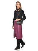 Luisa Vannini Geanta de mana  Harper piele naturala Negru