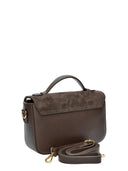 Luisa Vannini Geanta de mana  Harper piele naturala Maro inchis