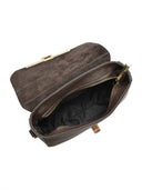 Luisa Vannini Geanta de mana  Harper piele naturala Maro inchis