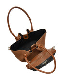 Luisa Vannini Geanta de umar Amelie piele naturala coniac