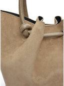 Borsa a tracolla Luisa Vannini Amelie in pelle naturale Tortora