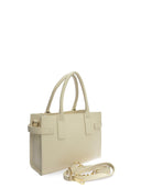 Borse Borsa Loretta Tote, in vera pelle beige