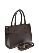 Luisa Vannini Geanta de mana  Loretta piele naturala Maro inchis